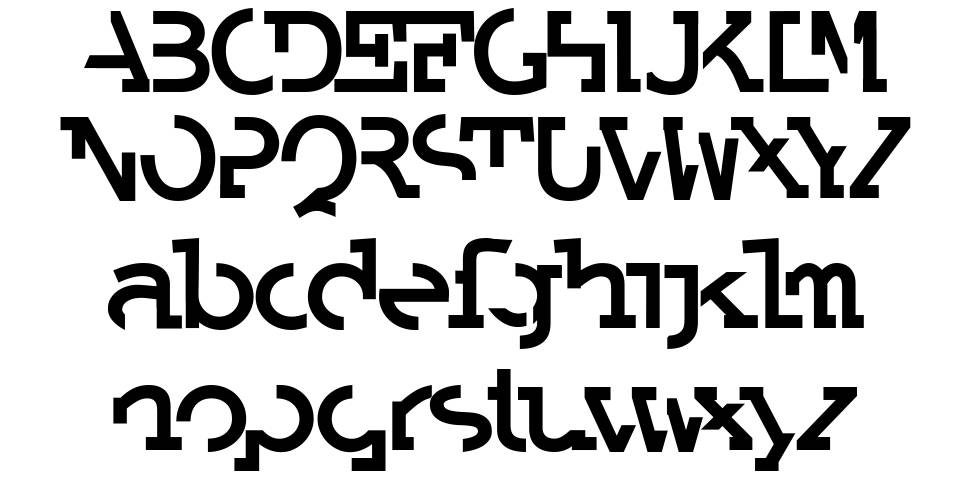 Labrat 字形 标本