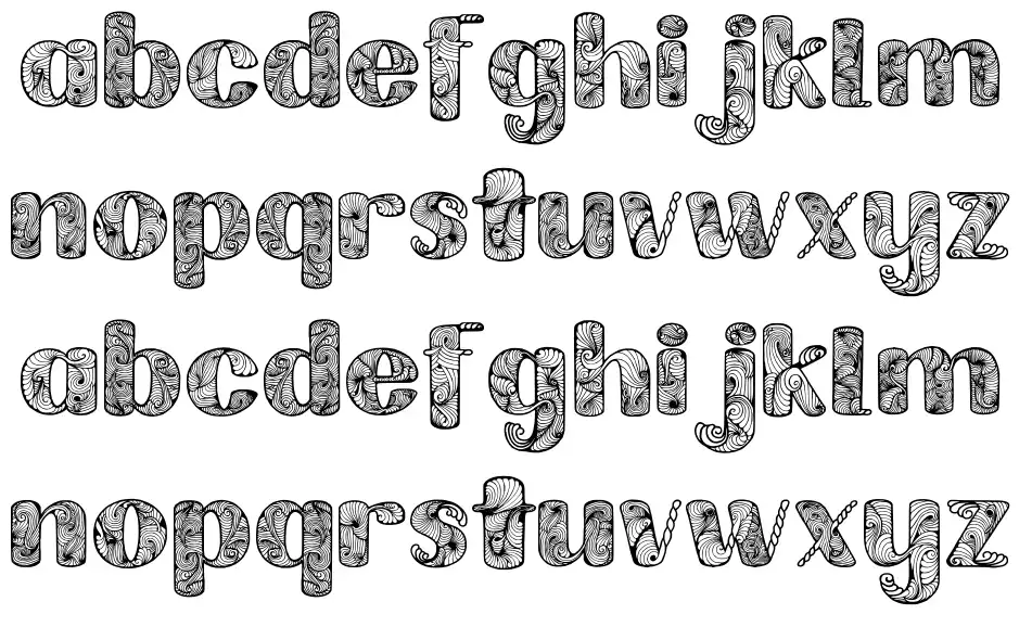 Labrint Specimen Labrintfont specimens