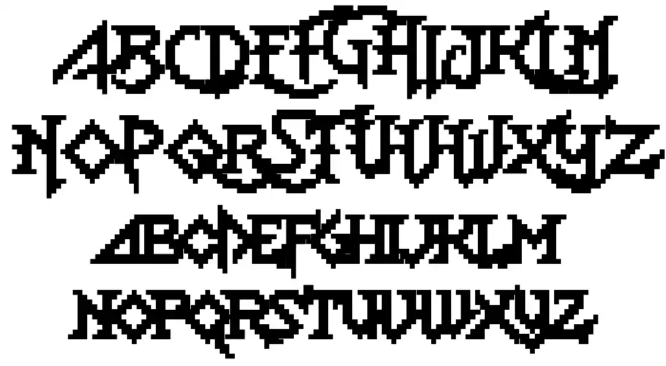 Lady Radical 2font specimens