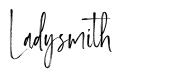 Ladysmith 字形