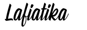 Lafiatika schriftart