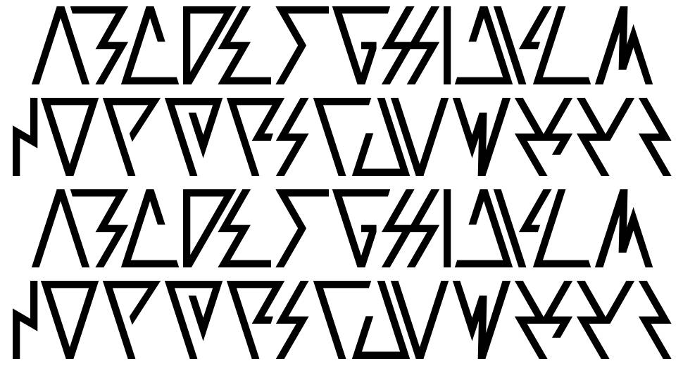 Laggastic font specimens