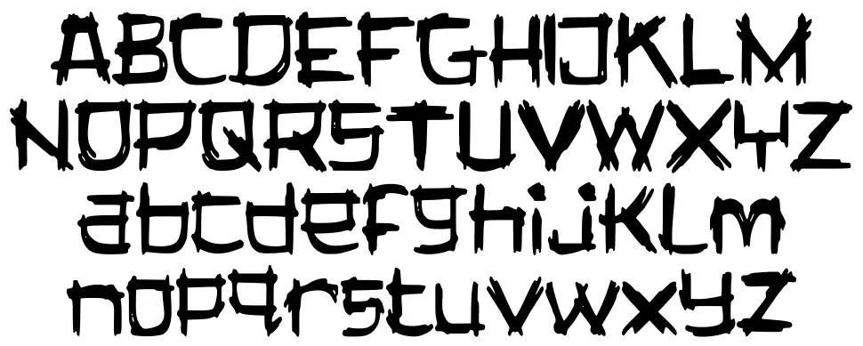 Lagos Trafficfont specimens