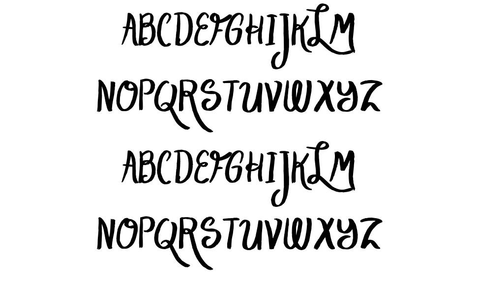 Lake Script font specimens