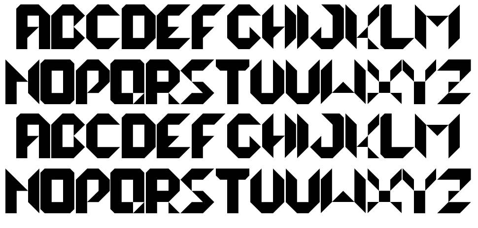 Lalek font specimens