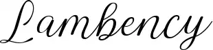Lambency