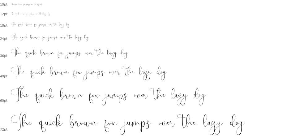 Landyon Script шрифт Водопад