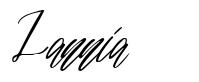 Lannia шрифт