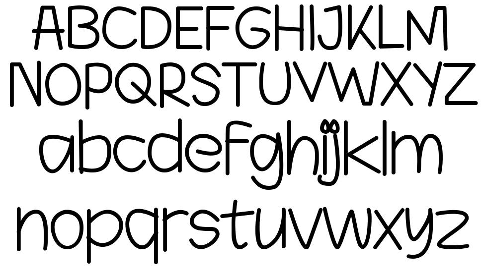 Lansbury Sans font specimens