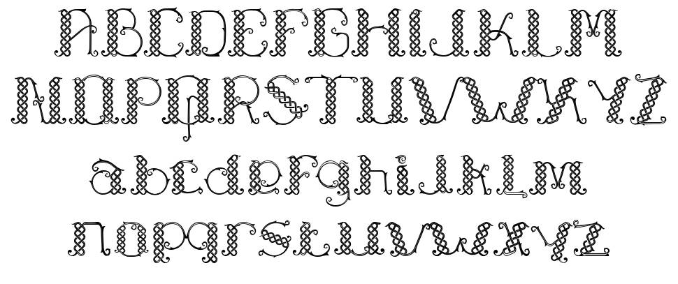 Lapiah Tigo Typeface font Örnekler