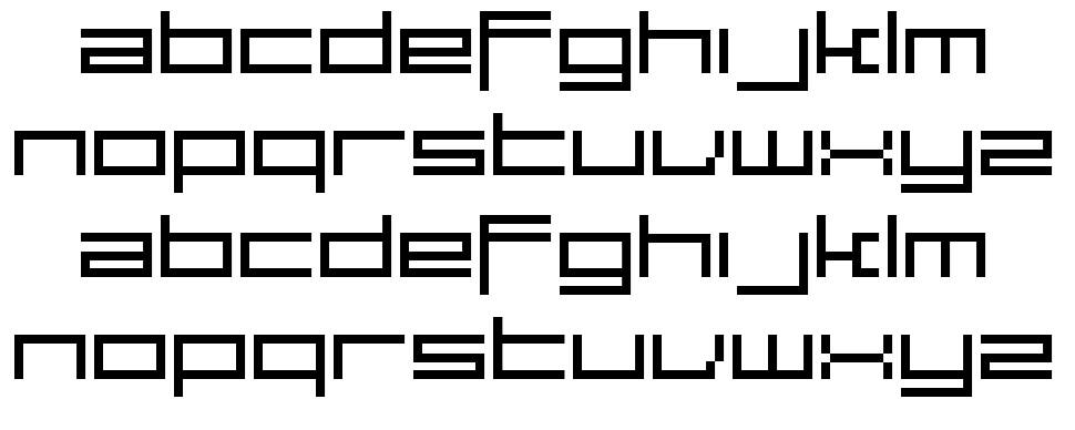 Large 9 font specimens