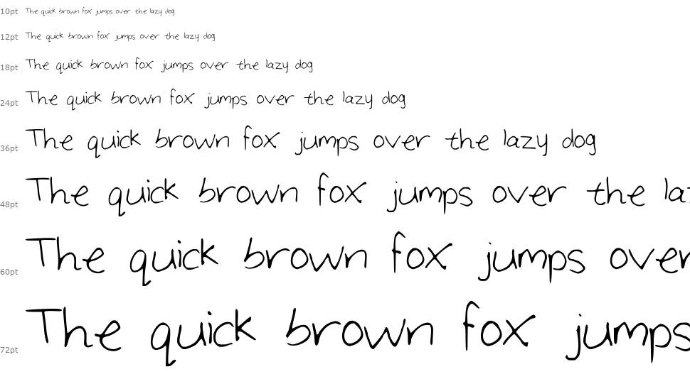 Large Handwriting шрифт Водопад