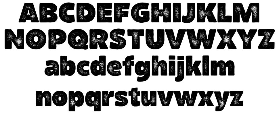 Larrikin font Örnekler