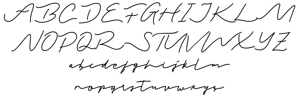 Lasthrue font