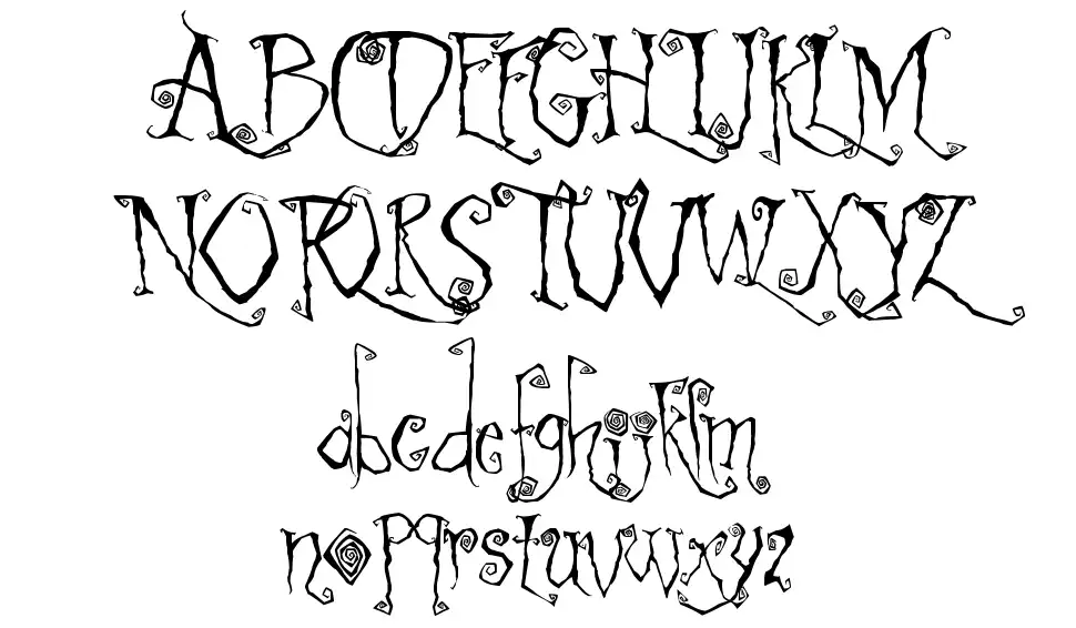 Latchboy font specimens