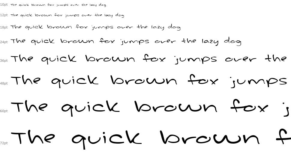Late Night Love Notes font Waterfall