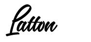 Latton шрифт