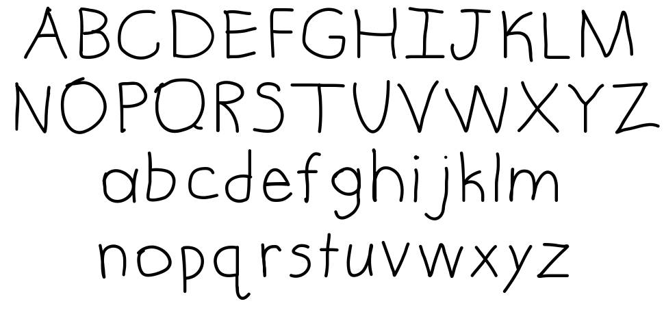 Lawson font Örnekler