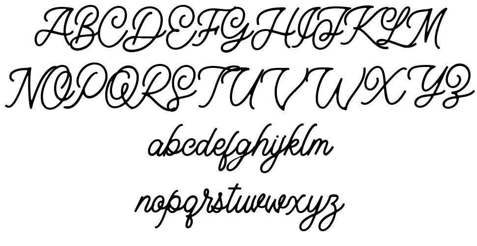 Layttona font specimens