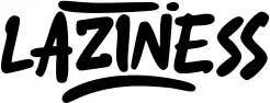 Laziness font