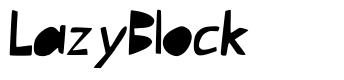 LazyBlock 字形