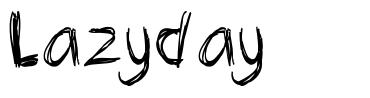 Lazyday 字形