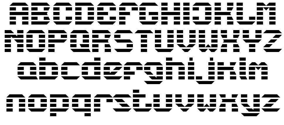 LBC Starlight font specimens