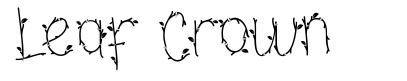 Leaf Crown 字形