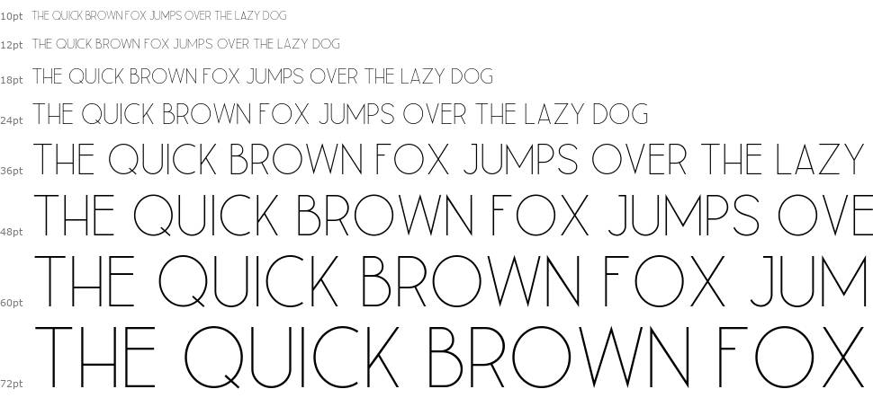 Leaner font Waterfall