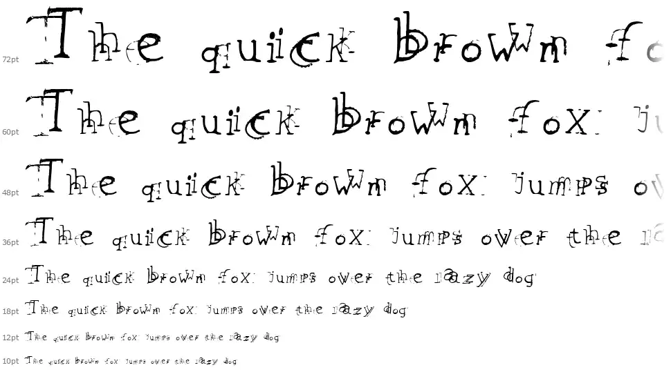 Leaping Typewriterfont waterfall