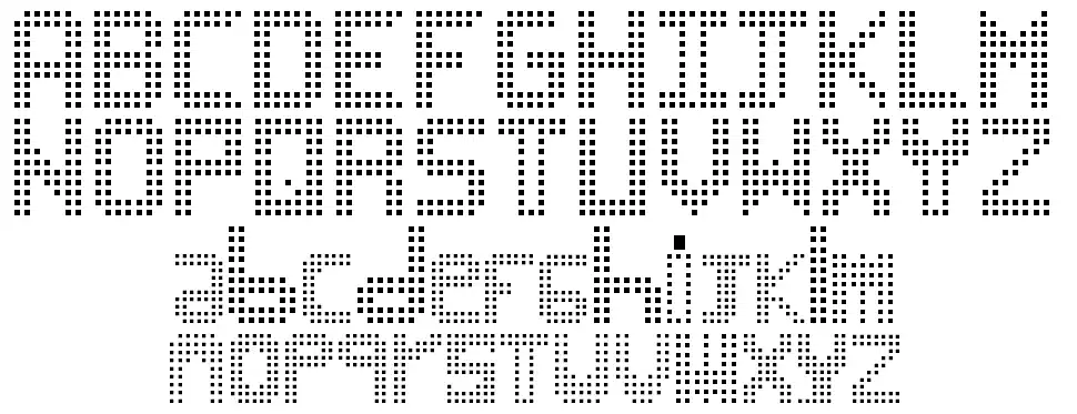 Led Bus font by Ding Bang - FontRiver