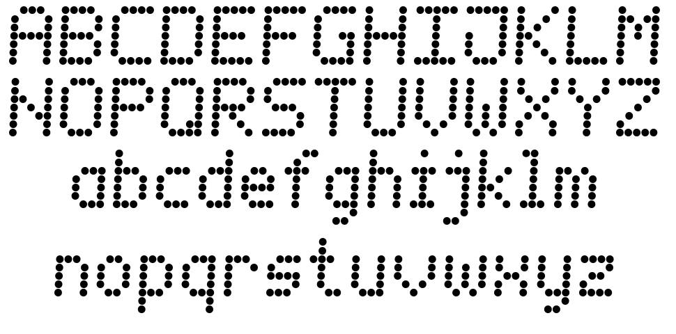 LED Counter 7 font Örnekler
