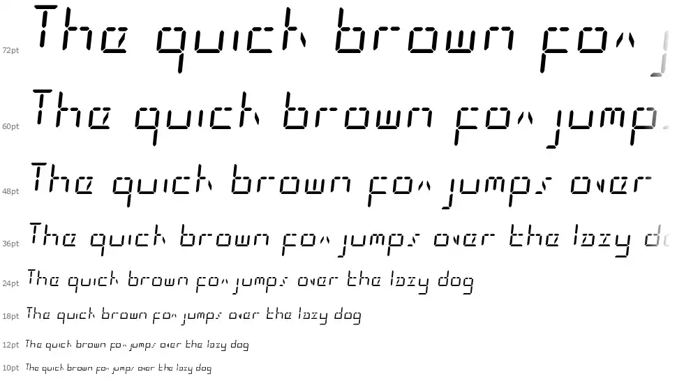 LED Sled font by Iconian Fonts FontRiver