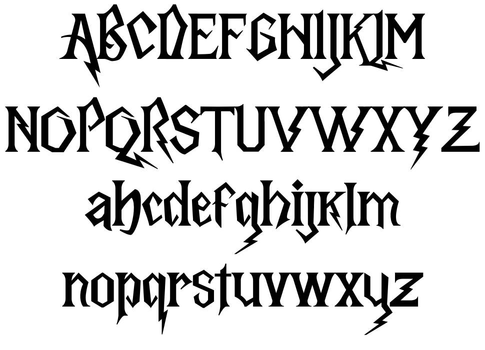 Legendary Runes font