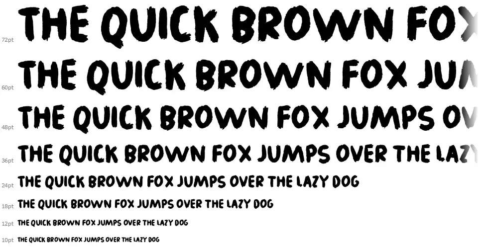 Legworkfont waterfall