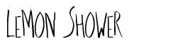 Lemon Shower 字形