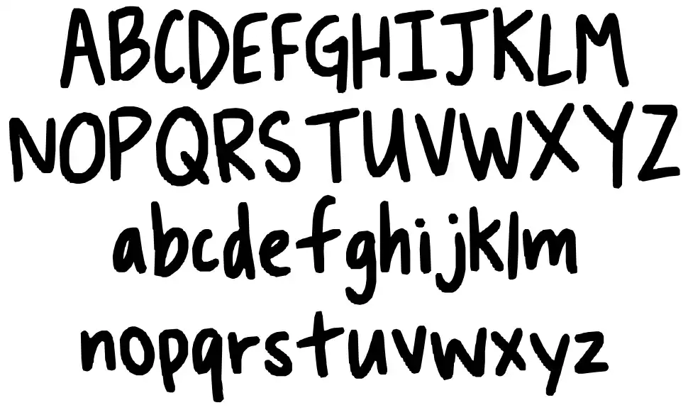 Lemon Squeezyfont specimens