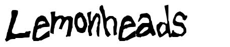 Lemonheads schriftart