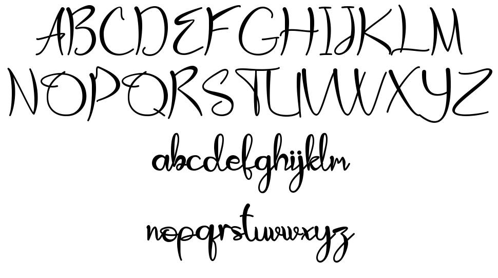 Leodra font Örnekler