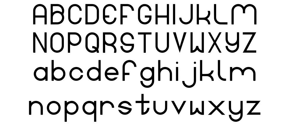 Leona font specimens