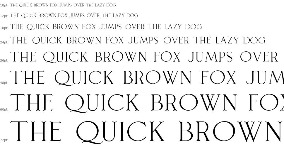 Leonetta Serif шрифт Водопад