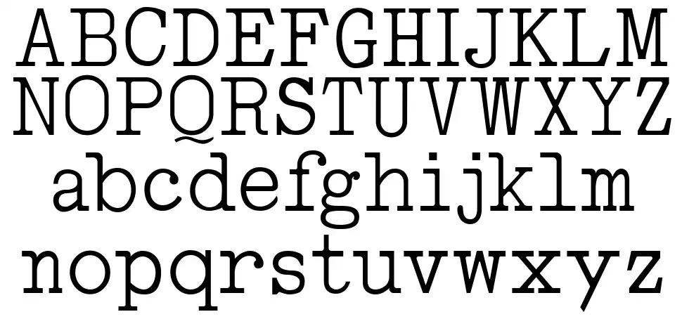 Leorio font Örnekler