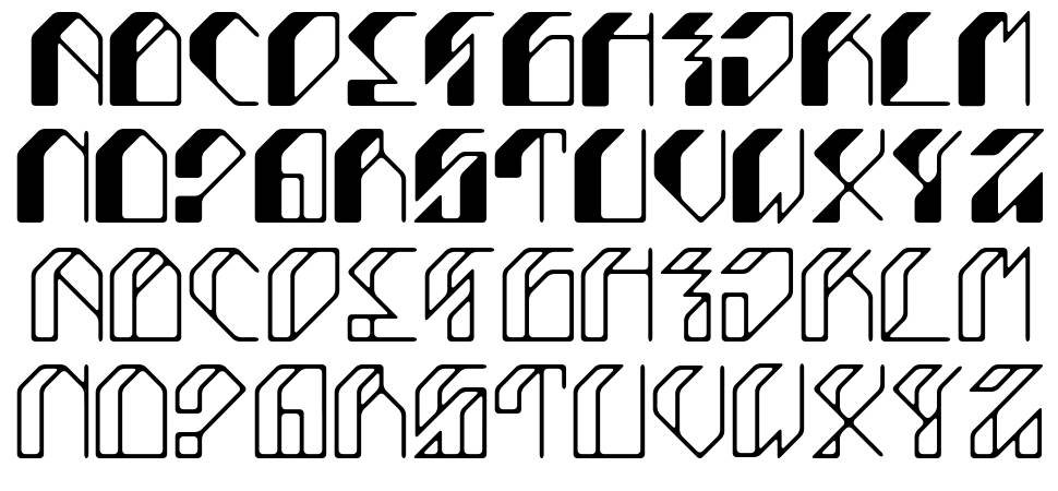 Leptoc フォント 標本