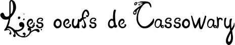 Les oeufs de Cassowary