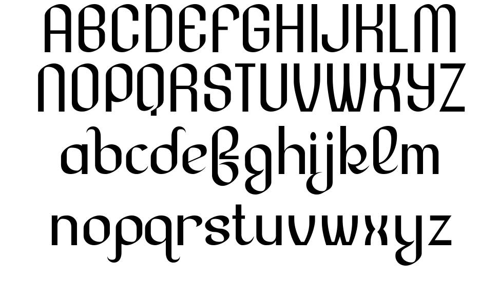 LesserConcern-Regular font Örnekler