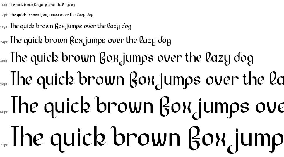 LesserConcern-Regular font Şelale