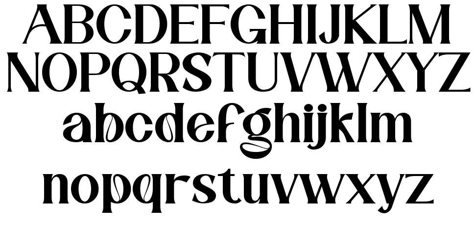 Lessti font specimens