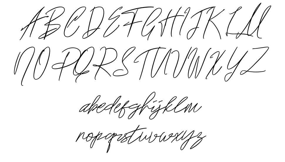 Lestya font Örnekler