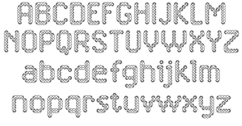 Letrix1 font Örnekler