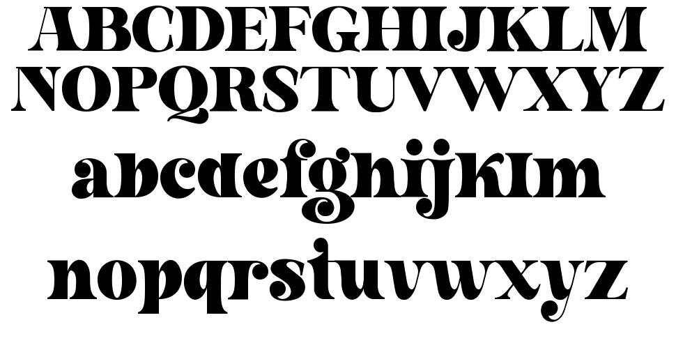 Letter Magic font specimens